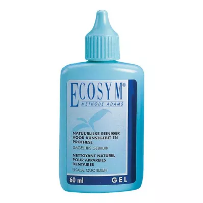 Proteesin puhdistus Ecosym Gel päivittäin, 60 ml