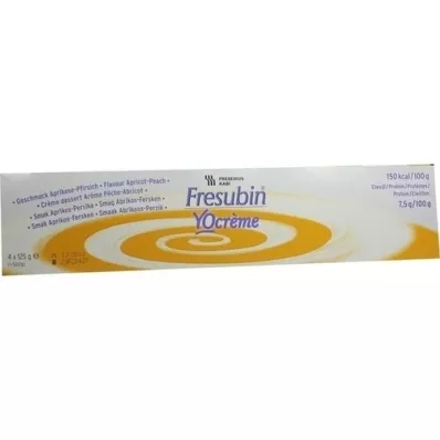 FRESUBIN YOcreme Aprikoosi Persikka, 4X125 g