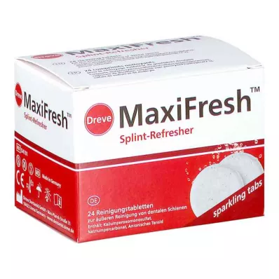MAXIFRESH Puhdistustabletit, 24 kpl