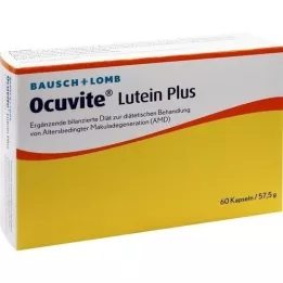 OCUVITE Lutein Plus -kapselit, 60 kapselia
