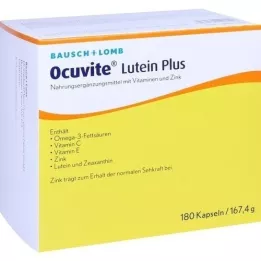 OCUVITE Lutein Plus -kapselit, 180 kapselia