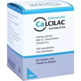 CALCILAC Purutabletit, 100 kpl