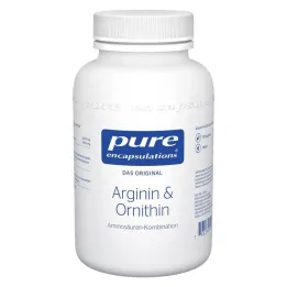 PURE ENCAPSULATIONS Arginiini+Ornitiini kapselit, 90 kapselia
