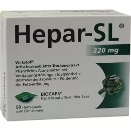 HEPAR-SL 320 mg kovat kapselit, 50 kpl