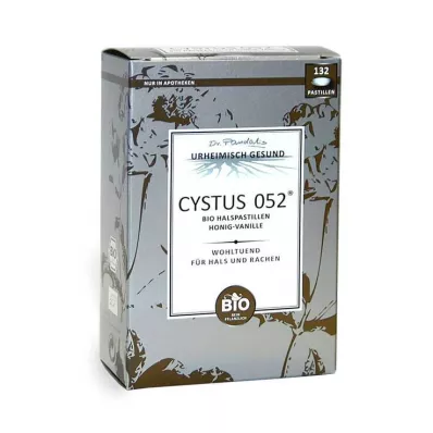 Cystus 052 luomu kurkun imeskelytabletit hunaja vanilja, 132 kpl