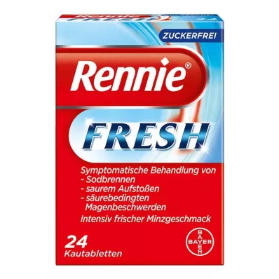 RENNIE FRESH Purutabletit, 24 kpl