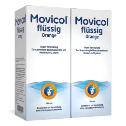 MOVICOL nestemäinen appelsiini, 2X500 ml