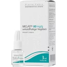 MICLAST 80 mg/g vaikuttavaa ainetta sisältävää kynsilakkaa, 3 ml