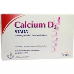 CALCIUM D3 STADA 1000 mg/880 I.U. Poreilevat tabletit, 120 kpl