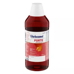 CHLORHEXAMED FORTE alkoholiton 0,2-prosenttinen liuos, 600 ml