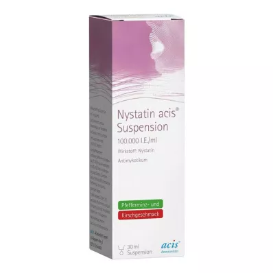 Nystatin acis -suspensio, 30 ml