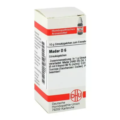 DHU Madar D 6 palloa, 10 g