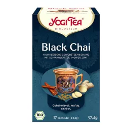 YOGI TEA Musta Chai orgaaninen suodatinpussi, 17X2.2 g