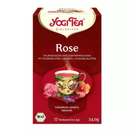 YOGI TEA Rose orgaaninen suodatinpussi, 17X2 g