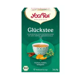 YOGI TEA Lucky Tea orgaaninen suodatinpussi, 17X1.8 g