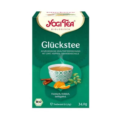 YOGI TEA Lucky Tea orgaaninen suodatinpussi, 17X1.8 g