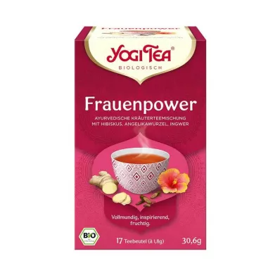 YOGI TEA Naisten tehotee orgaaninen suodatinpussi, 17X1.8 grammaa