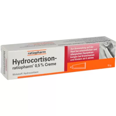 HYDROCORTISON-ratiopharm 0,5 % voide, 15 g