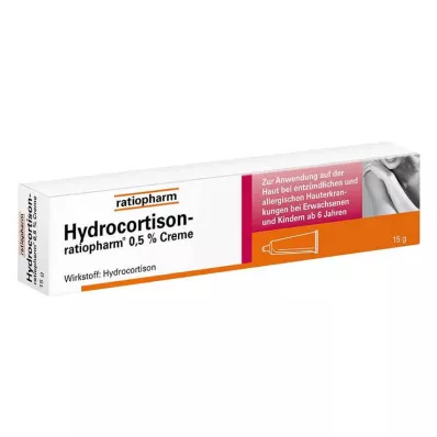HYDROCORTISON-ratiopharm 0,5 % voide, 15 g HYDROCORTISON-ratiopharm 0,5 % voide, 15 g