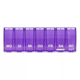 ANABOX 1x7 violetti, 1 kpl