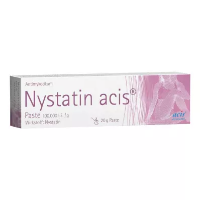 Nystatin acis tahna, 20 g Nystatin acis tahna, 20 g