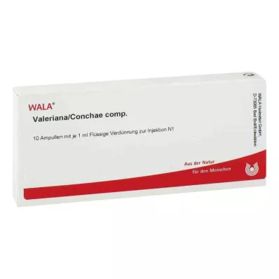 VALERIANA/CONCHAE ampullit, 10X1 ml