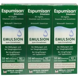 ESPUMISAN Emulsio, 3X32 ml