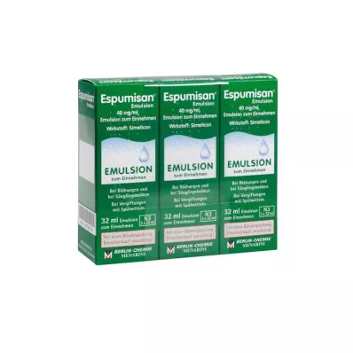 ESPUMISAN Emulsio, 3X32 ml