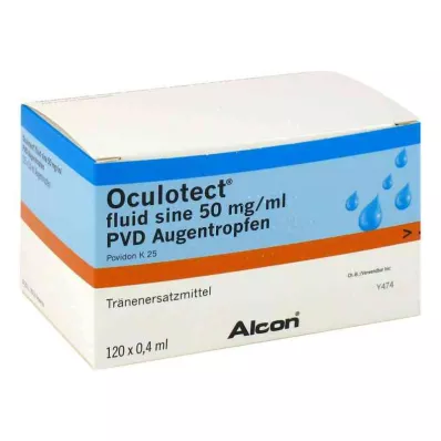 Oculotect fluid sine Pvd silmätipat (120x0,4 ml)
