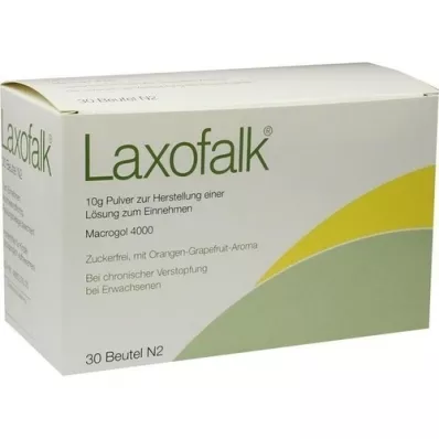 LAXOFALK 10 g oraaliliuospussi, 30 kpl