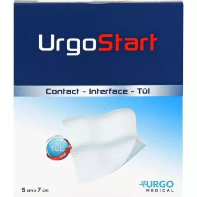 URGOSTART Tül 5x7 cm, 10 kpl