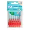TEPE Interdentaaliharja x-soft 0.5mm ISO 2 punaista, 6 kpl