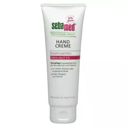 SEBAMED Kuivan ihon hajusteeton käsivoide Urea 5 %, 75 ml