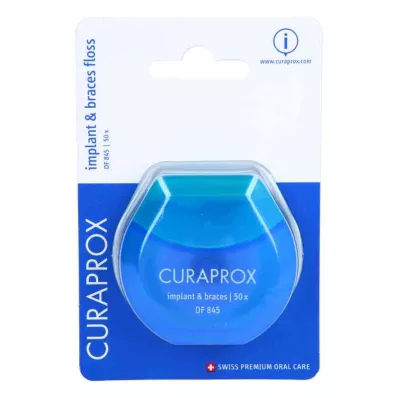 Curaprox Df 845 annostelija hammaslanka fleeceosalla (50 kpl) Curaprox Df 845 annostelija hammaslanka fleeceosalla (50 kpl)