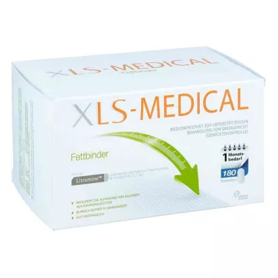 XLS Medical rasvansidontatabletit kuukausipakkaus (180 kpl) XLS Medical rasvansidontatabletit kuukausipakkaus (180 kpl)