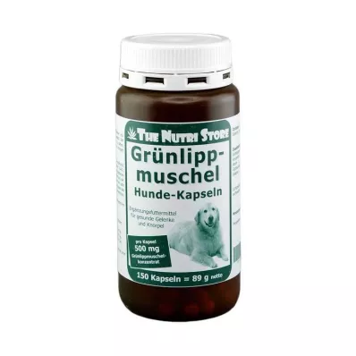 GRÜNLIPPMUSCHEL 500 mg kapselit koirille, 150 kpl
