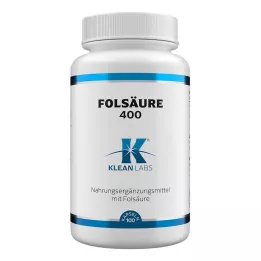 FOLSÄURE 400 µg kapselit, 100 kpl