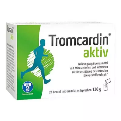 TROMCARDIN aktiivinen granulaattipussi, 20 kpl TROMCARDIN aktiivinen granulaattipussi, 20 kpl