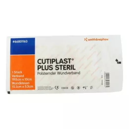 Cutiplast Plus steriili 10x19,8 cm side, 1 kpl