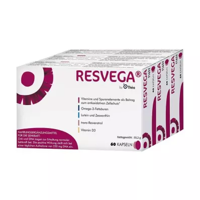 RESVEGA Kapselit, 3X60 kpl