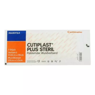 Cutiplast Plus steriili 10x24,8 cm side, 1 kpl Cutiplast Plus steriili 10x24,8 cm side, 1 kpl