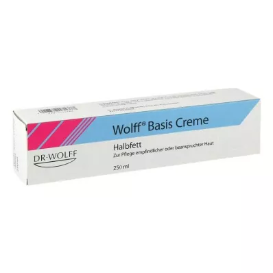 WOLFF Puolirasvainen perusvoide, 250 ml