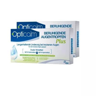 OPTICALM Rauhoittavat silmätipat Plus kerta-annoksena, 20X0,5 ml OPTICALM Rauhoittavat silmätipat Plus kerta-annoksena, 20X0,5 ml