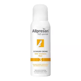 ALLPRESAN Foot special No.3 erittäin kuivalle iholle tarkoitettu vaahto, 125 ml