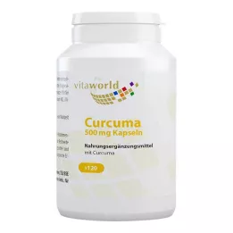 CURCUMA 500 mg kapselit, 120 kpl