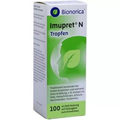 IMUPRET N tippaa, 100 ml