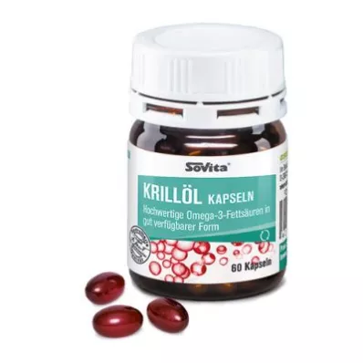 SOVITA Krilliöljykapselit, 60 kapselia