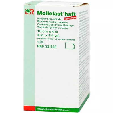MOLLELAST lateksiton liimasidos 10 cmx4 m valkoinen, 1 kpl