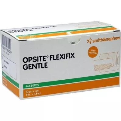 OPSITE Flexifix hellävarainen 10 cmx5 m sidos, 1 kpl