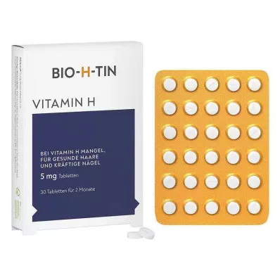 BIO-H-TIN H-vitamiini 5 mg tabletit, 30 kpl